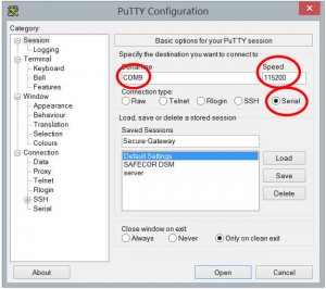 putty-secure-gateway